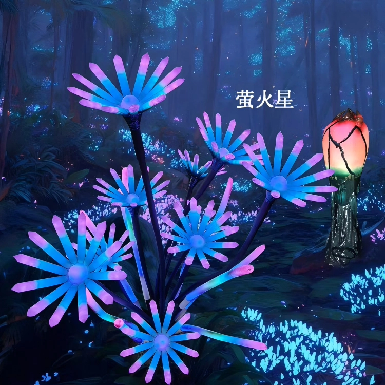阿凡达系列布景灯光树灯生命之树景区防水装饰庭院树户外树脂美观