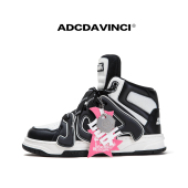 ADC达芬奇 时间齿轮系列 增高7CM 吴昊泽同款 高帮休闲板鞋 男女