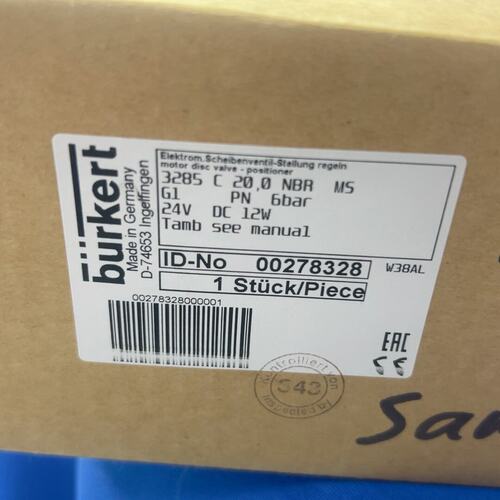 议价Burkert宝德电磁阀 3285 C 20.0 NBR M可维修