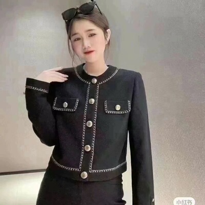 1400677哥家新款小香风短款外套