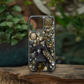 14重工立体镶嵌 复古中土骑士手作手机壳适配苹果13 骑士精神