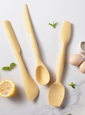 Silicone double-ended printing scraper egg beater spatula sp