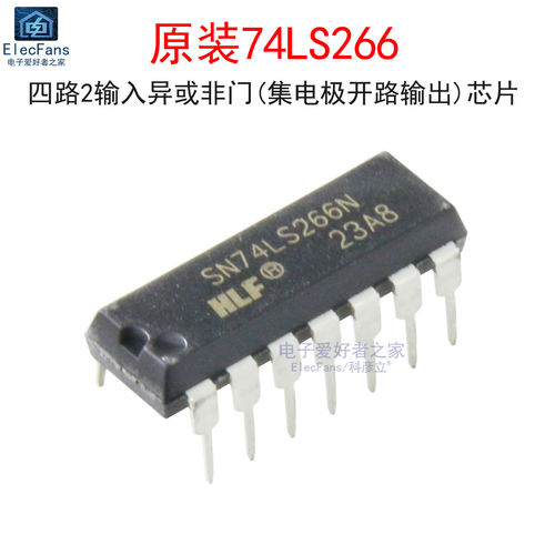 原装74LS266逻辑IC芯片DIP-14