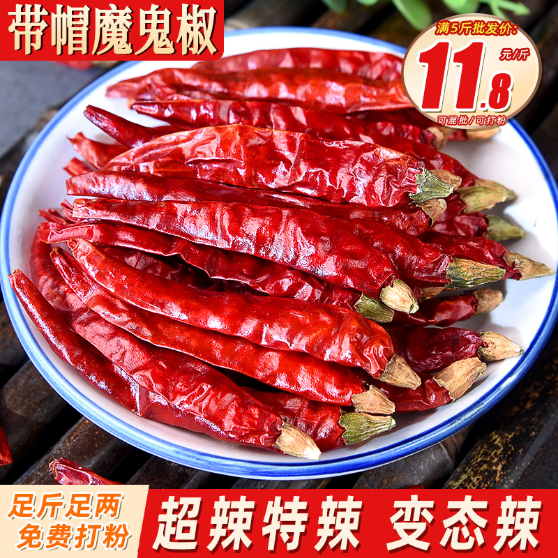 印度魔鬼椒新疆干辣椒特辣特香