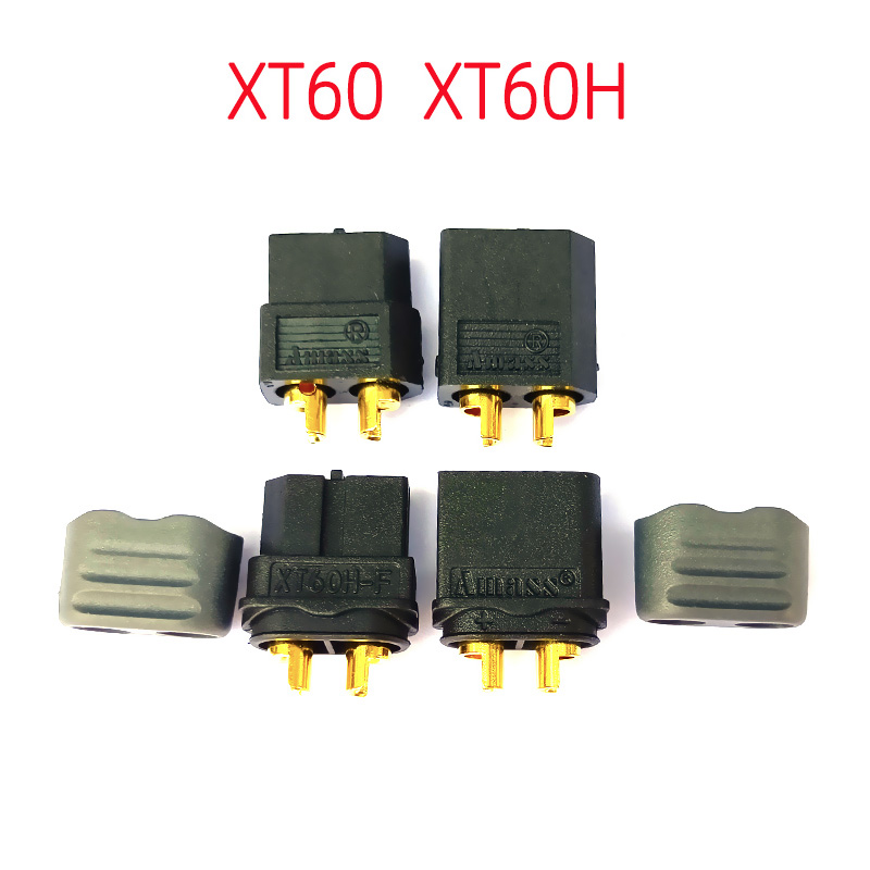 镀金黑色XT60Amass端子插头