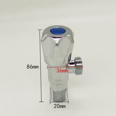 amico 埃美柯JF746 黄铜冷热水三角阀 角阀 止水阀（加长螺纹）