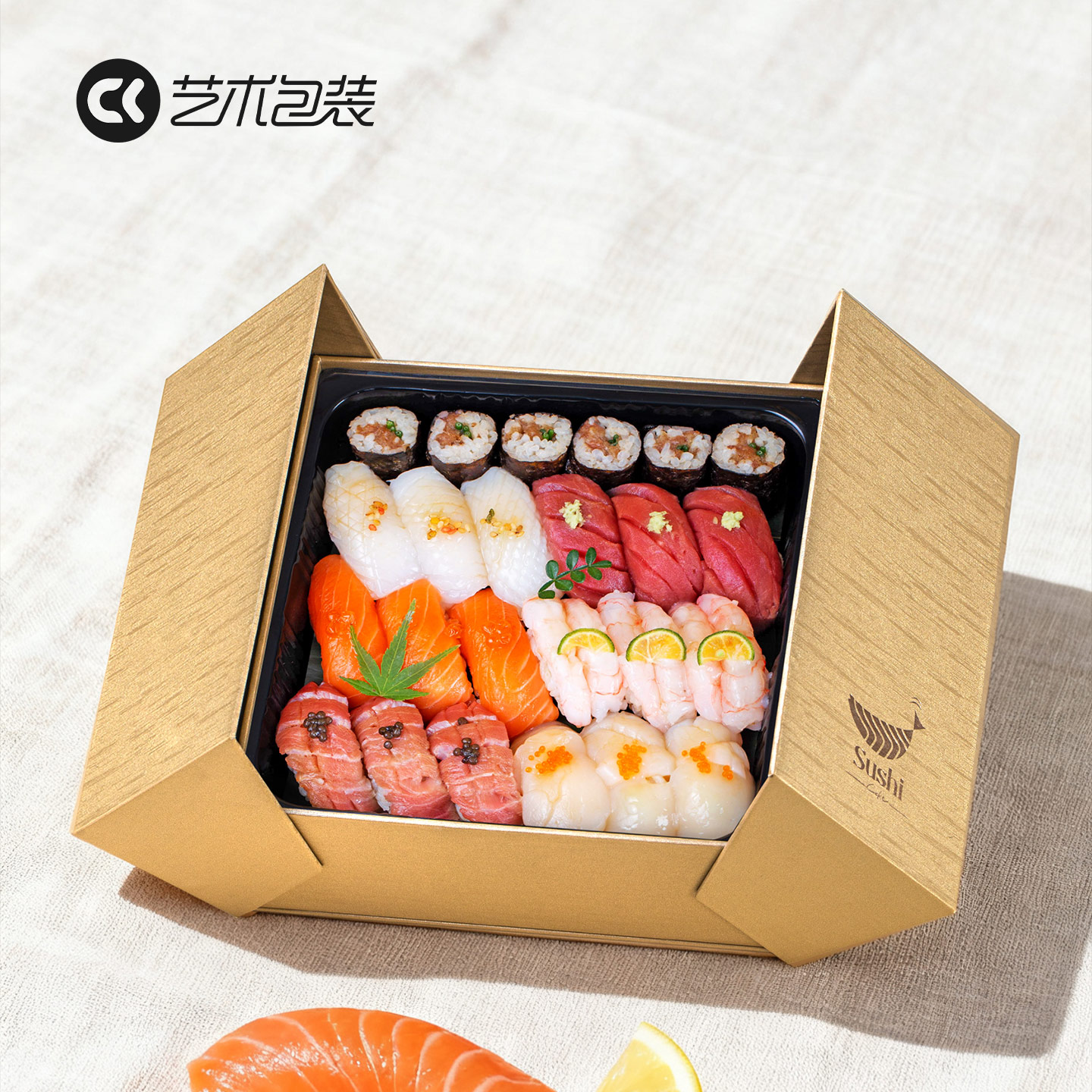 日式三文鱼手握寿司礼盒