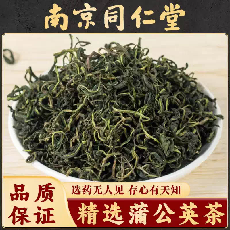 南京同仁堂蒲公英茶中药材新鲜蒲公英叶根去火痘痘茶泡水婆婆丁
