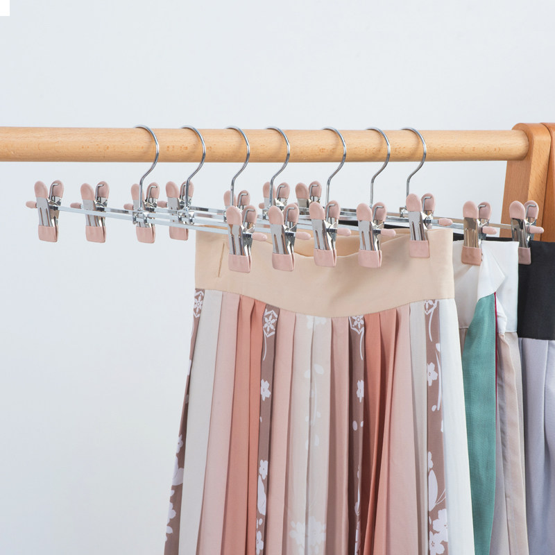 桢美强力无痕裤架干湿两用防水晾晒裤夹内衣夹JK裙夹汉服裤挂夹子