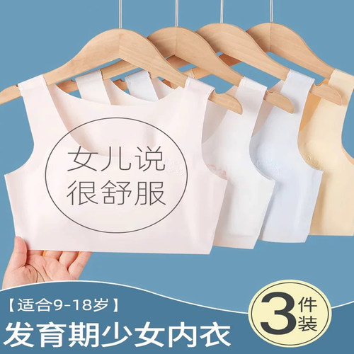 夏季内衣小学生初中发育期文胸女