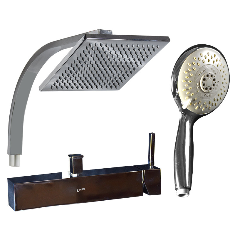 伊奈花洒卫浴淋浴方型花洒套装卫生间淋雨浴室