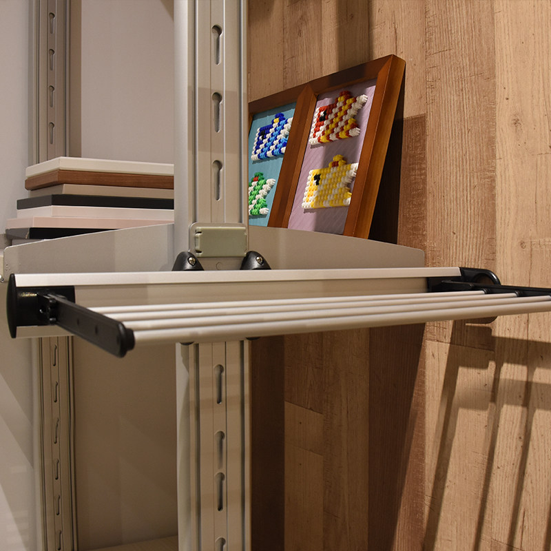 松下自由diy随意组合收纳极简设计风衣帽间置物架衣柜置物板配件