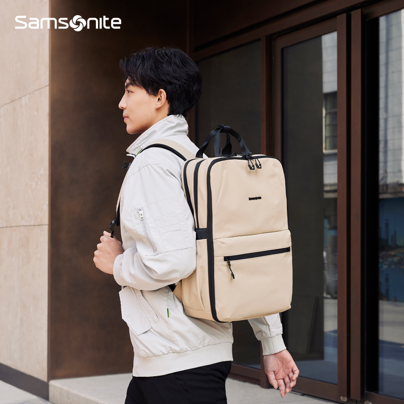 【U先试用】Samsonite/新秀丽新款双肩包休闲旅行大容量通勤NX5