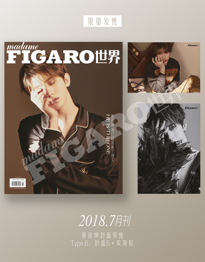 Ô¤ÊÛ°üÓÊ MadameFigaro²ÌÐìÀ¤ÏÞÁ¿B°æ Õ䲨°æ2ÕŶÀ¼Òº£±¨+ÌØÖÆÍ²ºÐ+ÔÓÖ¾X