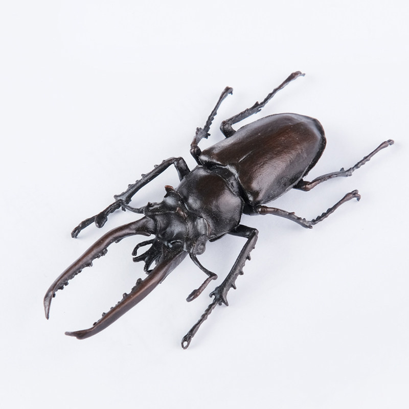 素造原创/硅青铜工艺品/桌面摆件/仿真复刻/巨叉深山锹甲