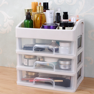 抽屉式桌面化妆品收纳盒