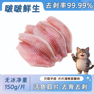 鲷鱼片新鲜鱼片低脂高蛋白罗非鱼片去骨去刺儿童早餐鲷鱼排