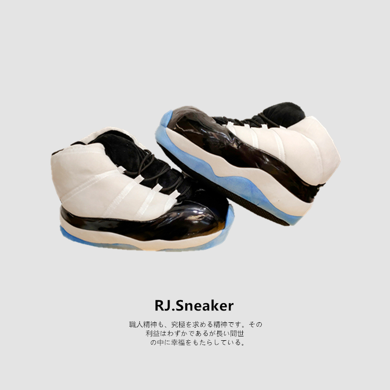 抖音冬季椰子棉拖鞋男女情侣居家用康扣保暖胖胖鞋面包鞋AJ棉拖鞋