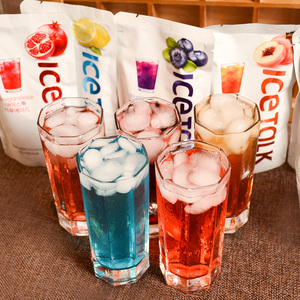 包邮韩国进口IceTalk饮料5袋装水果味蓝莓柠檬桃子石榴苹果味饮品