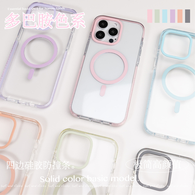 多巴胺色系16系列全包按键手机壳