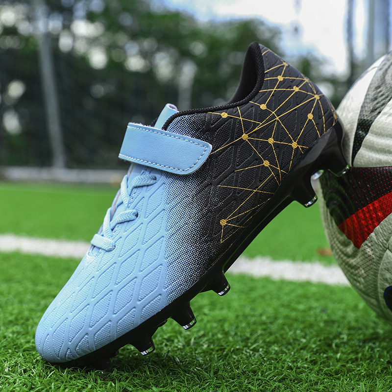 2025新款足球鞋男鞋免系带运动鞋比赛足球鞋男低帮防滑耐磨训练鞋