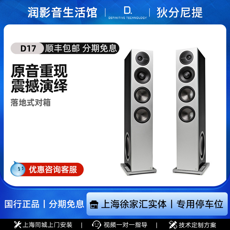 Definitive Technology/狄分尼提 D17家用专业hifi落地主音箱高