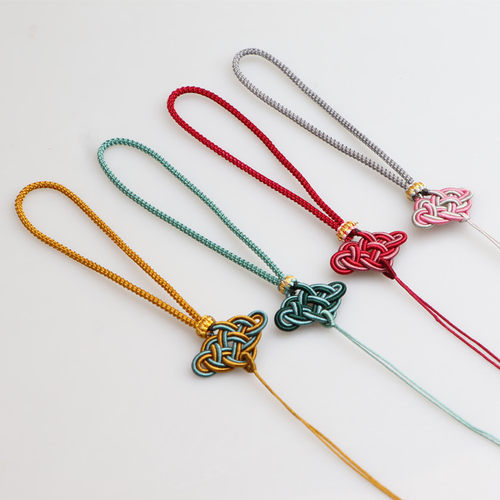 编织2mm中国结手把件挂绳手腕绳