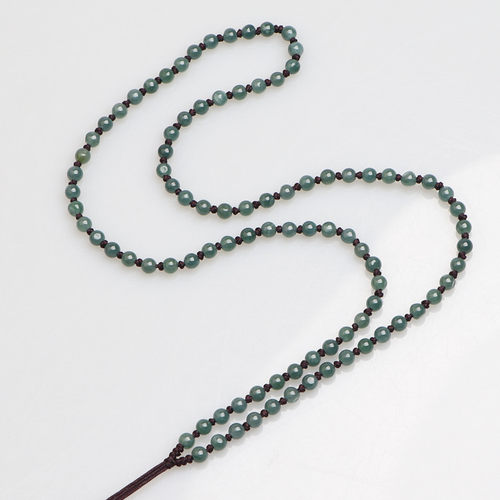 DIY饰品油青翡翠转运珠链吊坠绳