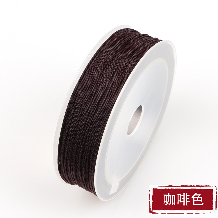 绳子串珠手工编织黑色编绳文玩