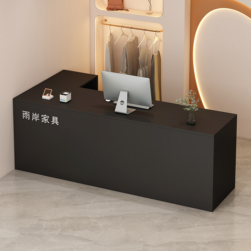 雨案咖啡奶茶店转角收银台