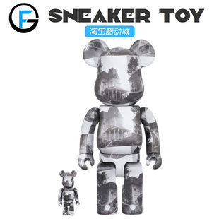 Bearbrick BE@RBRICK 积木熊 贝茨大厦 潮玩手办100%+ 400%