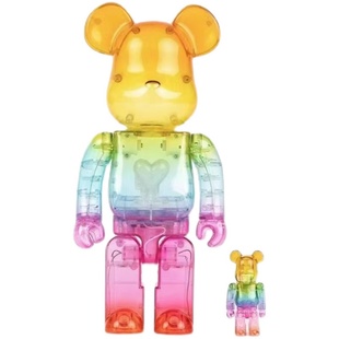 bearbrick BE@RBRICK 彩虹亮灯EU 1000%/400+100%