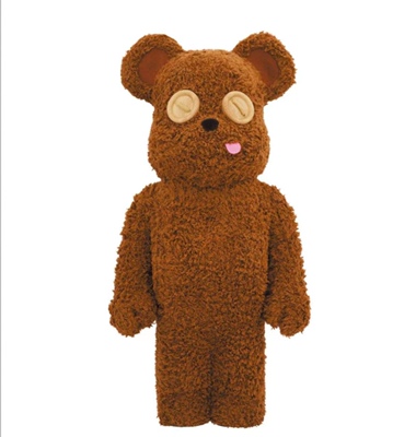 BE@RBRICK小黄人TIM积木熊