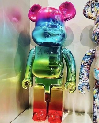 电镀亮灯可充电bearbrick