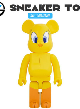 Bearbrick BE@RBRICK TWEETY崔弟翠儿翠迪 暴力熊摆件1000%