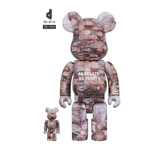 BE@RBRICK Bearbrick NEBRASKA 本杰明 航拍内布拉斯加400%|1000%