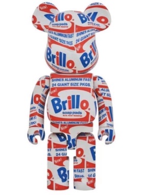 BE@RBRICK Bearbrick ANDY WARHOL安迪沃霍尔BRILLO盒子1000%