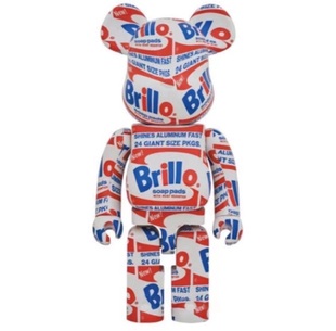 BE@RBRICK Bearbrick ANDY WARHOL安迪沃霍尔BRILLO盒子1000%