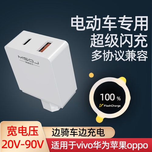 乐迪智美电瓶车手机车载充电器