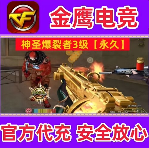 CF绝版神圣爆裂者3级永久 不是激光毁灭者阐释者冰龙粉碎者永久