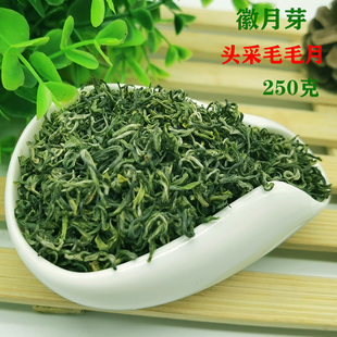 徽月芽2025新茶明前特级头采毛毛月天柱山弦月潜山彭河玄月250克