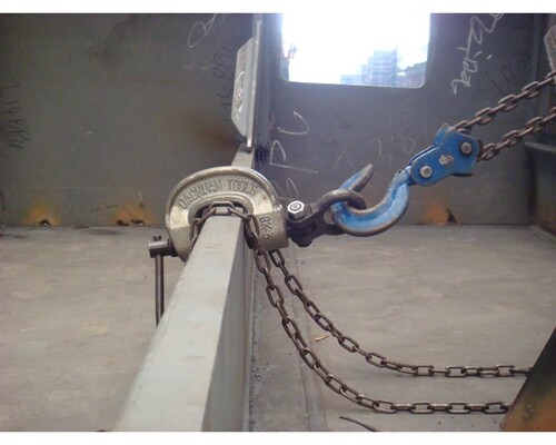 大连造船厂qk槽钢卡具拉码