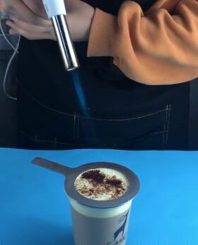 可倒立喷火360度都能使用可以摇晃火焰稳定奶茶店专用喷火枪
