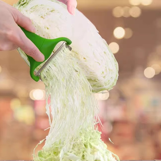 Nonoji日本进口人气热销轻食沙拉蔬菜卷心菜2层2倍速擦丝削皮器