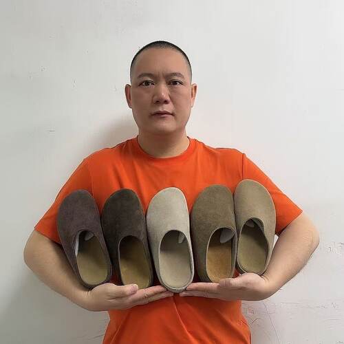 头层牛皮勃肯穆勒包头拖防滑