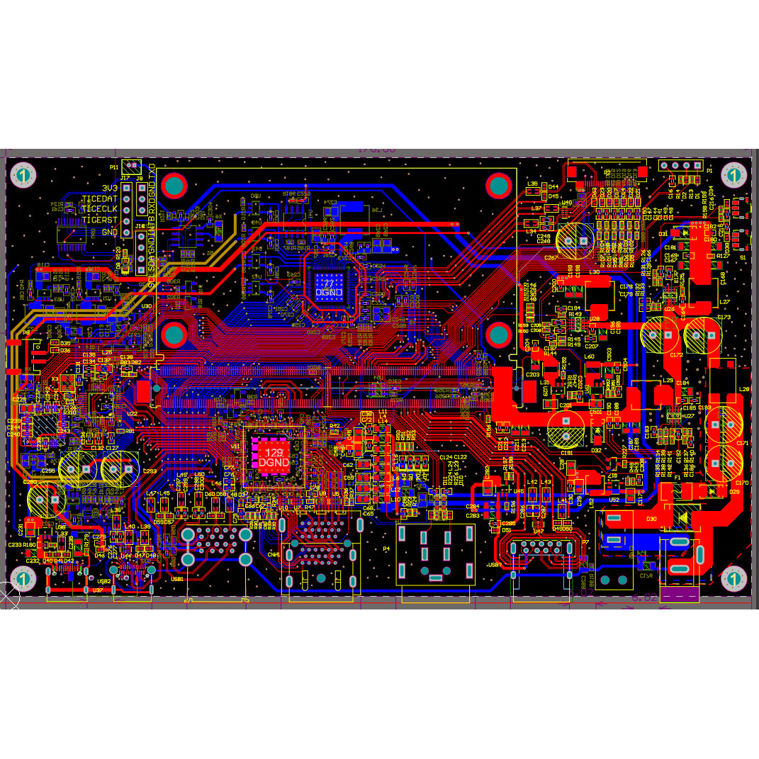 pcb设计代画pcb加工生产
