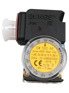 燃烧机压力开关DUNGS冬斯燃气燃烧器空风压开关GW500A6锅炉配件