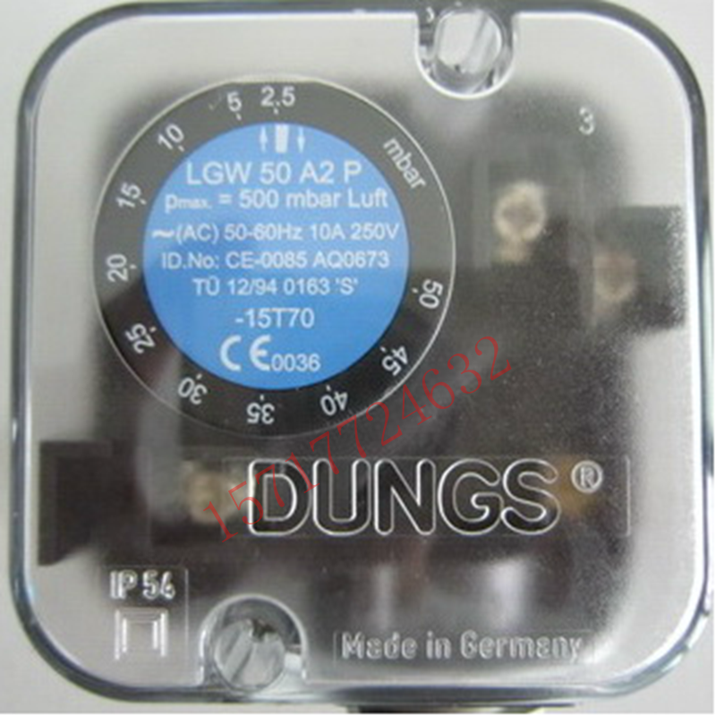 LGW50A2P燃烧机空风压开关DUNGS冬斯燃烧器压力开关燃气锅炉配件