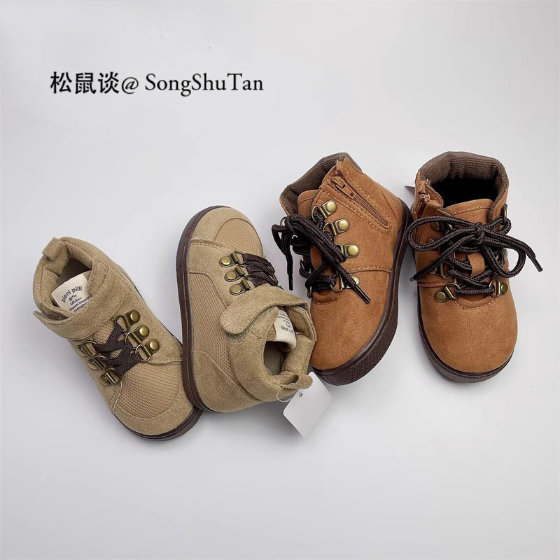 【18】原单儿童马丁靴春秋款板鞋男女童休闲鞋中高帮软底轻便防滑,童鞋/婴儿鞋/亲子鞋,板鞋,淘宝优惠券,粉丝福利购,淘宝优惠卷
