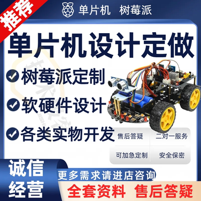 树莓派项目设计基于stm32的单片机设计定做智能51单片机程序设计